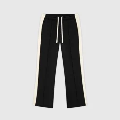 PIQUE FLARE BLACK