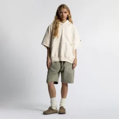 YOKE HOODIE MILK