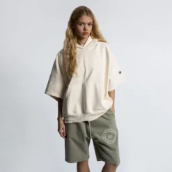 YOKE HOODIE MILK
