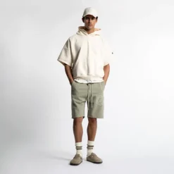 YOKE HOODIE MILK