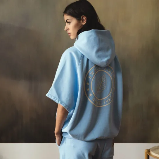 YOKE HOODIE VARSITY BLUE